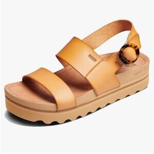 Reef Women's Brown Platform Sandals